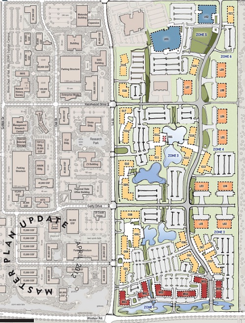 Research Park Expansion Map