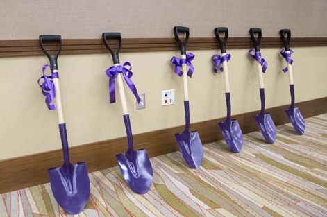 Yahoo! Shovels for Groundbreaking
