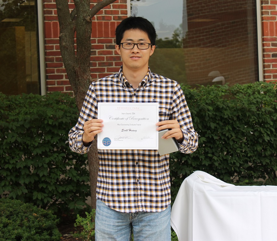 Scott Huang, Most Outstanding Graduate Finalist