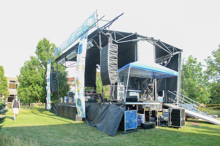 Stage at Outside at Research Park 2017