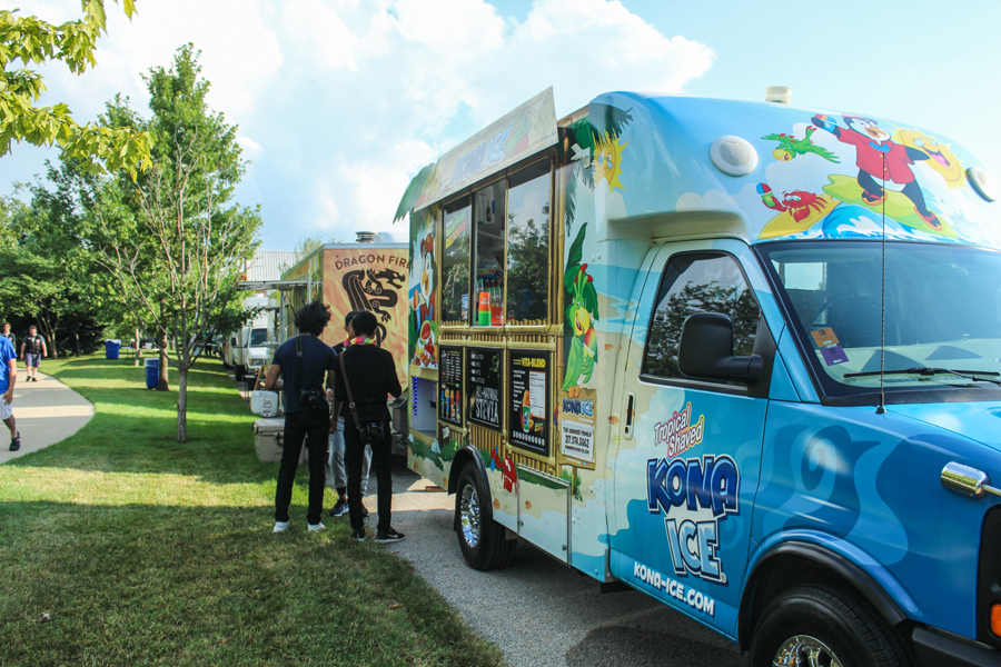 Food Trucks at Outside at Research Park 2017