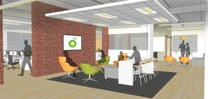 Rendering of BP information technology center at UIRP