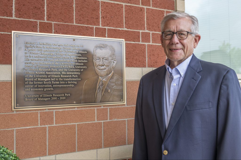 Research Park Recognizes Edward McMillan's Leadership and Contributions ...