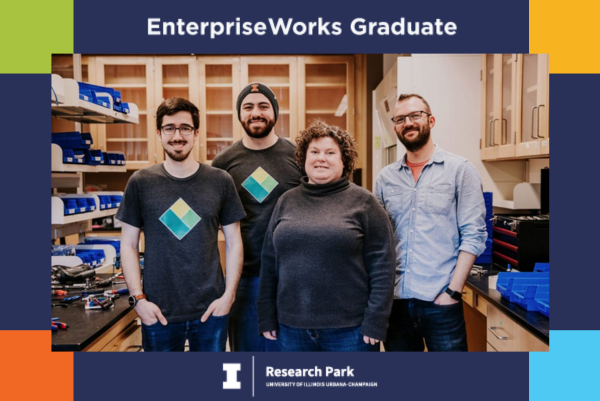 EarthSense Team EnterpriseWorks graduate