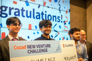 ClimeCast wins 3rd place at 2024 Cozad New Venture Challenge