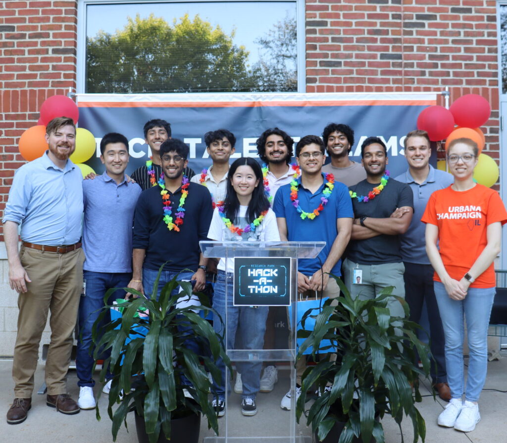 Capital One "ClassConnect" takes first place in the 2024 Research Park Hackathon, honored at Fire At Five