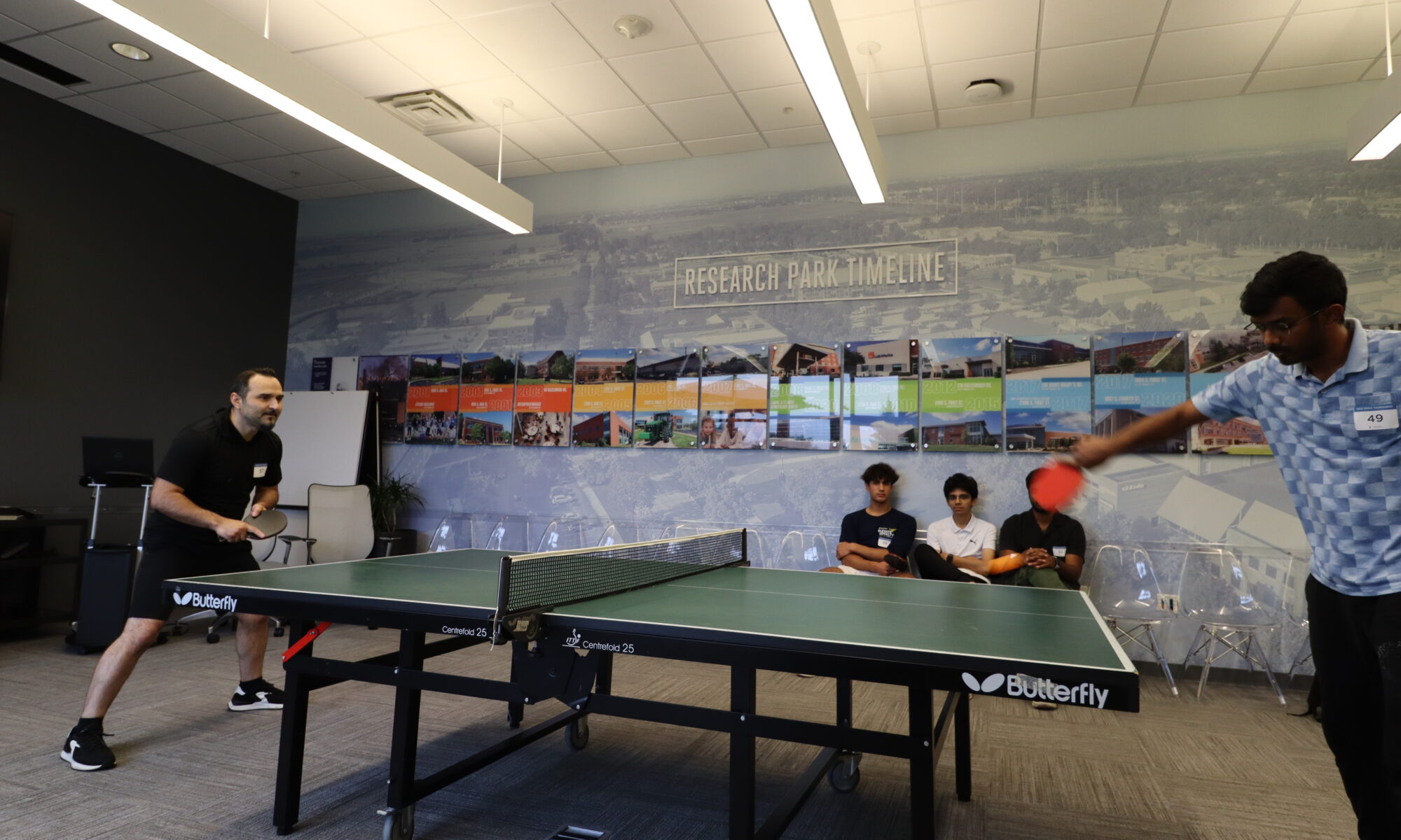 Table Tennis Tournament Advanced Room